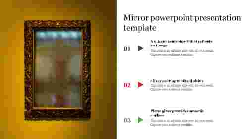 Mirror powerpoint presentation template